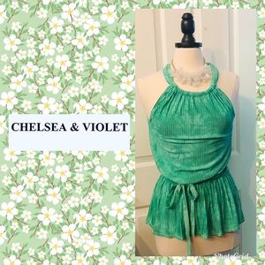 Chelsea and Violet halter top